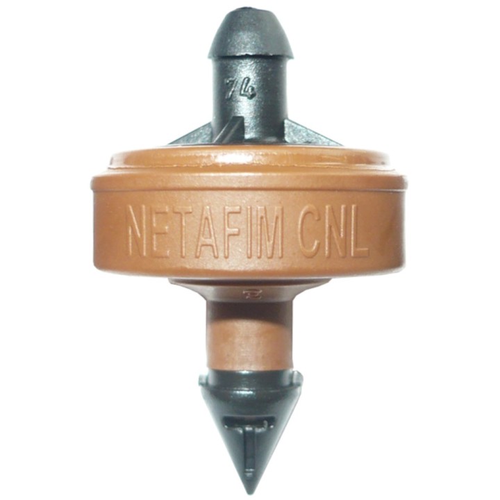 Goutteurs auto-perçants PC JUNIOR AP TV NETAFIM, 4 l/h, sortie tête de vipère, pour tubing 3/5 mm, lot 50 pcs