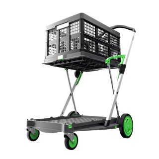 Chariot FIMM pliant équipé d'une caisse pliable