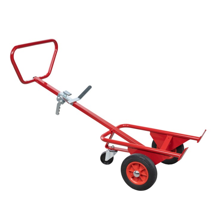 Diable FIMM à fût universel 350 kg roues Ø 250 mm caoutchouc