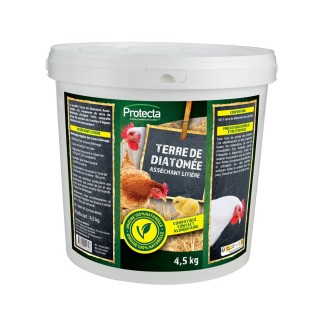 Terre de diatomée Rampa'Clac Armosa - Barrière minérale et asséchante - Seau 4,5 kg