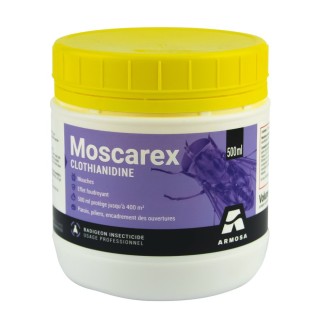 Badigeon adulticide Moscarex Armosa PAE (clothianidine + attractif) - Pot 500 ml