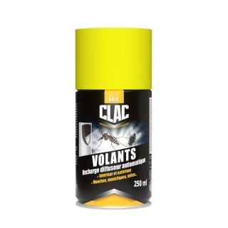 Insecticide Vola'Clac Armosa - Aérosol automatique 250 ml (pyrèthre + tétraméthrine + PBO)