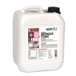 Bronchitonic Agrivet - Aliments complémentaires pour volailles, porcs et ruminants - Bidon 1 Litre