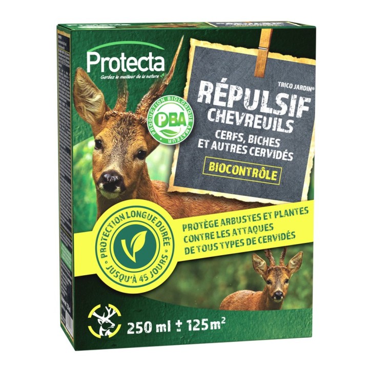 Répulsif cervidés concentré Protecta - Boite 250 ml