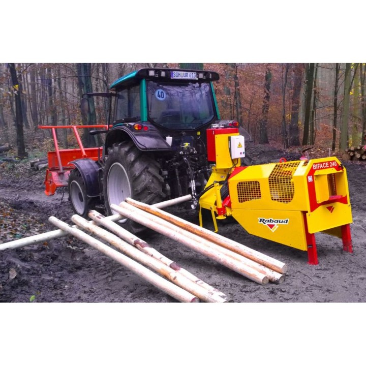 Appointeuse de pieux BIFACE 240 CH Rabaud