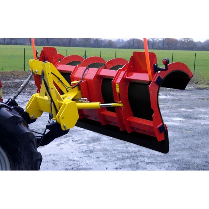 Lame de déneigement SNOWNET 3000 Rabaud + Attache tracteur 3 points avant