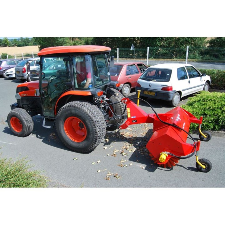 Balayeuse SUPERNET 2400 A Rabaud - fibre mixte + Attelage 3 points arrière