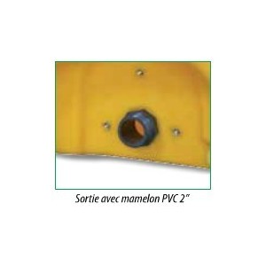 Cuve arrosage jaune polyéthylène 