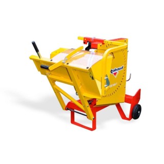 Scie circulaire à chevalet sur tracteur XYLOSCIE 700 T PRO II avec tapis 4 m Rabaud