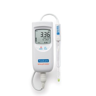 pH-mètre compact étanche pour vin et moût avec électrode pH FC10483 Hanna Instruments