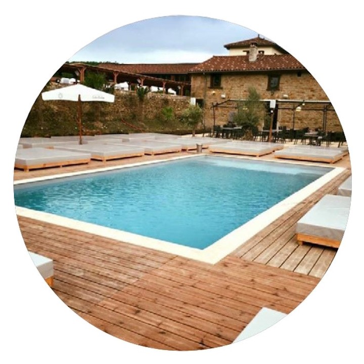 Lame de terrasse en Pin Scandinave 27 x 145 mm, classe 4 marron certifié CTB B+ - Lot de 5