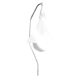 Fixation au sol zingué HayBag Kerbl
