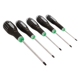 Jeu tournevis Ergo, vis torx - 5 pièces Bahco