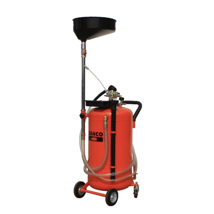 Récupérateur huile par aspiration Bahco avec réservoir de 90 L