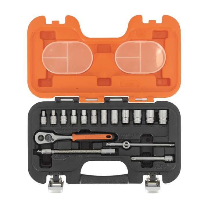 Coffret de douilles 1/4" - 16 pièces Bahco