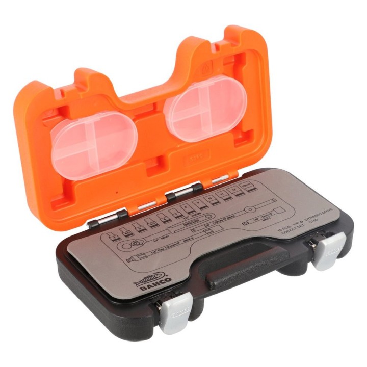 Coffret de douilles 1/4" - 16 pièces Bahco