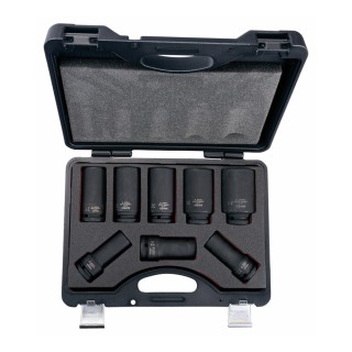 Jeu de douilles à choc longues 6 pans 3/4" - 8 pièces Bahco