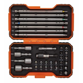 Jeu de 35 embouts 1/4 Bahco