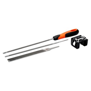 jeu de 2 limes rondes guide Bahco Ø 4,8 mm