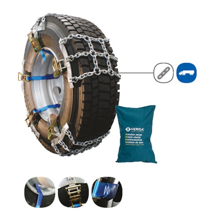 Paire de chaînes de déneigement camions et bus VERI26070-SST-2 S-Stop Veriga