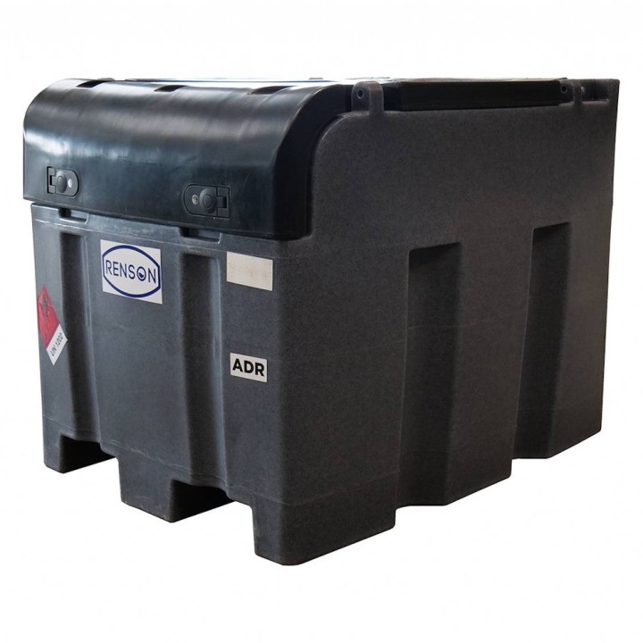 Cuve de ravitaillement mobile fuel Renson - 400 L - Pompe 12V 50L/min
