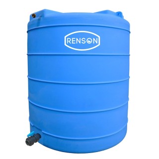 Cuve de stockage eau verticale Renson - PE 13000 L pré équipée