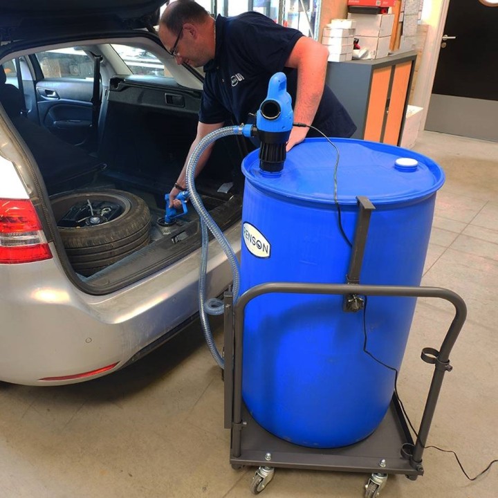 Pompe électrique AdBlue Renson 12V et 230V pour fût et IBC
