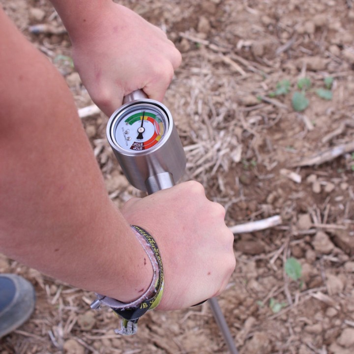 Testeur compactomètre pénétromètre de sols agricoles