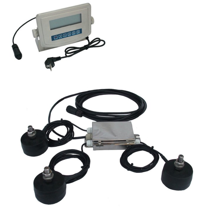 Kit de pesée 3 pieds avec indicateur de pesée HD1, 3 à 6 tonnes