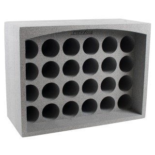 Casier gris 24 bouteilles EDA Plastiques