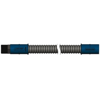 Allonge souple long. 60 cm QFLEX NETAFIM, mâle et femelle 3/4", lot 100 pcs