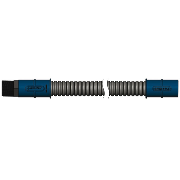 Allonge souple long. 60 cm QFLEX NETAFIM, mâle et femelle 3/4", lot 100 pcs