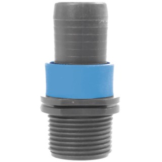 Jonction à bague bleue NETAFIM Ø 22 mm x 3/4" mâle, lot 100 pcs