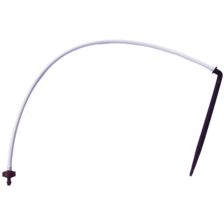 Ensemble goutteur PC JUNIOR CNL NETAFIM, 3 l/h + micro-tube 3/5 80 cm + pique plastique, lot 100 pcs