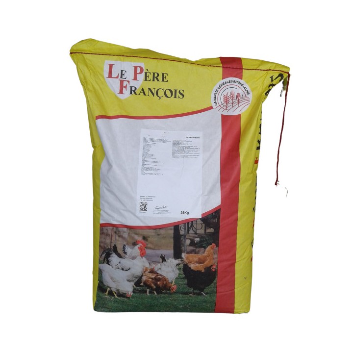 Aliment pour escargot Nutriscargot élevage Le Père François, 25 kg