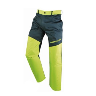 Pantalon de débroussaillage Lure Francital, vert/jaune