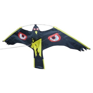 Cerf-volant effaroucheur Volgeur, rapace oeil brillant - envergure 140 cm