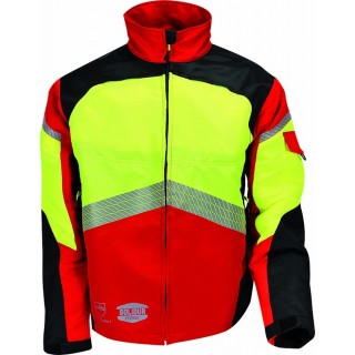 Veste de bûcheronnage Authentic CL 1 rouge, Solidur