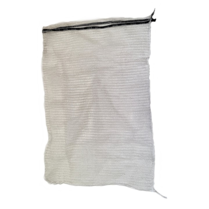 Sac à tirette polyéthylène, 50 x 80 cm, capacité 25 kg, pour le conditionnement des récoltes