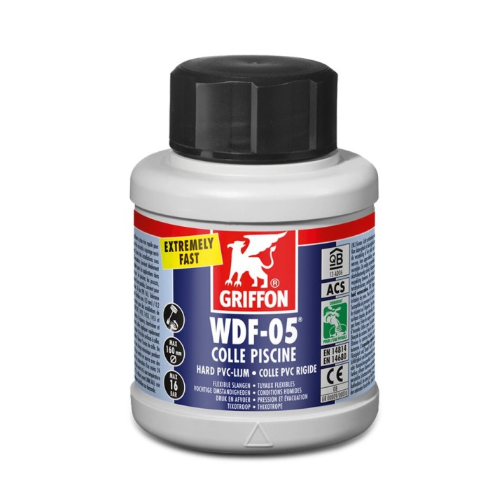 Colle Bleue WDF-05 avec goupillon 500ml