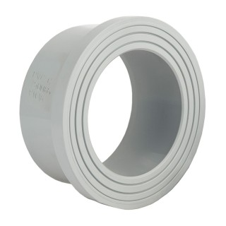 Collet porte bride PVC -Chaleur Ø 160 face striée PN10
