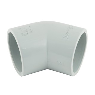 Coude 45° PVC - Chaleur Ø 160 PN10