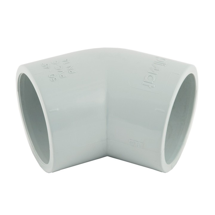 Coude 45° PVC - Chaleur Ø 160 PN10