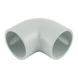 Coude 90° PVC - Chaleur, femelle à coller, Pression PN16