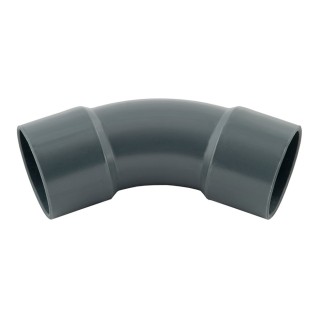 Courbe 45° façonnée PVC Pression PN10
