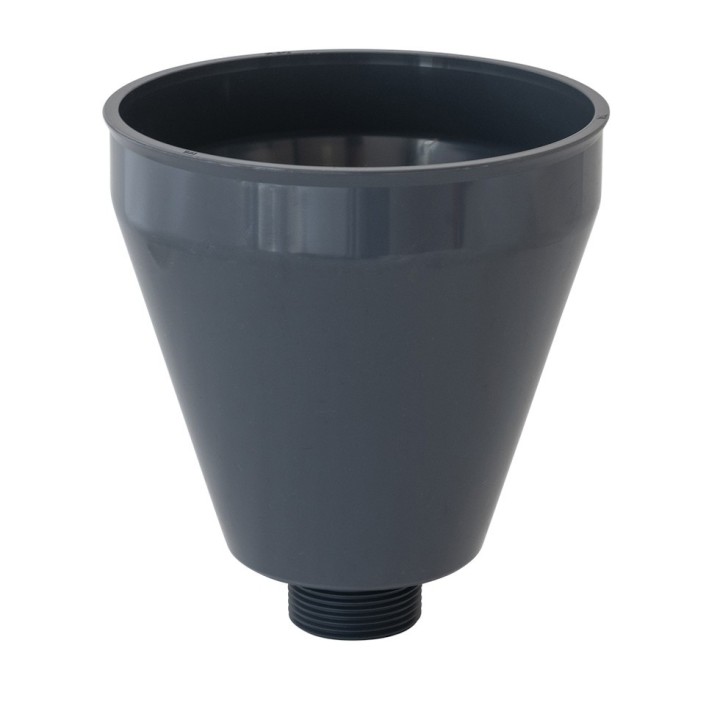 Entonnoir d'amorçage PVC mâle à visser