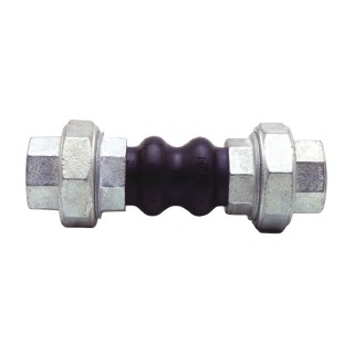 Manchon antivibratile double onde - Long. 200 mm - Pression PN10