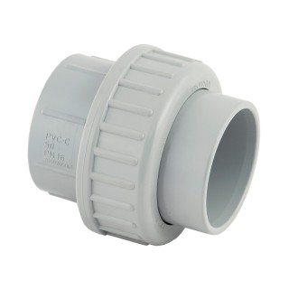 Raccord union à coller PVC - Chaleur - Pression PN16