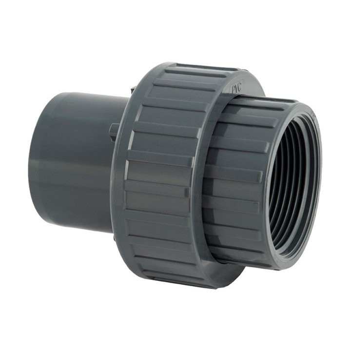 Raccord union mixte taraudé PVC Pression M/FxF Pression PN10