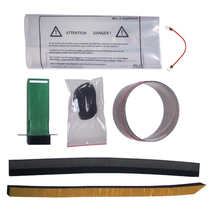 KIT Procerex Collier Pro 16,6M Armosa - 10 colliers piège pour chenilles processionnaires du pin